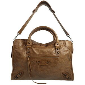Balenciaga The City Leather Shoulder Bag
